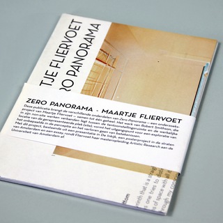 <strong>Artist Publication</strong><br/>
<em>Zero Panorama</em><br/>by Maartje Fliervoet