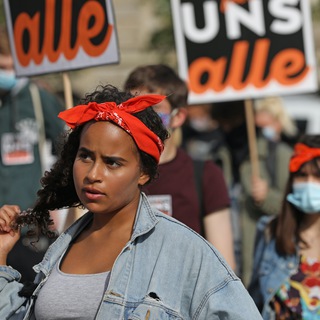 <strong>Photo Documentation</strong><br/>#esreichtfuerunsalle – Demo gegen Kinderarmut (Berlin, Sept. 2020)